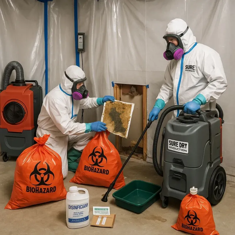 Contaminated Water Handling Protocols process in Weatherly, PA