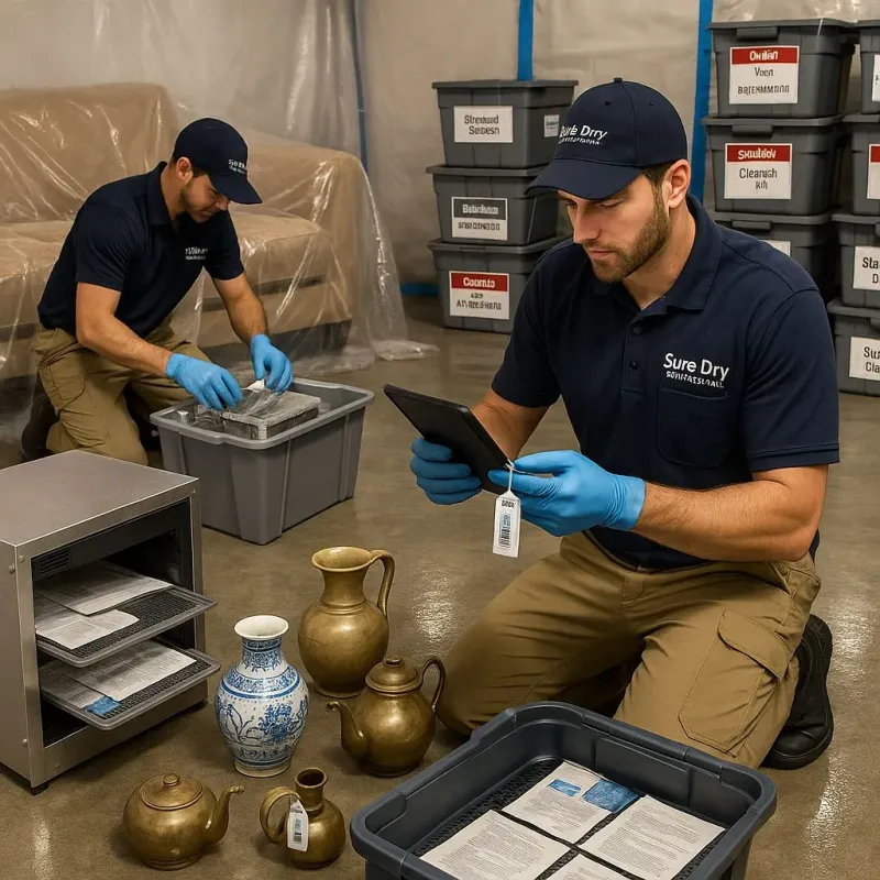 Content Protection and Restoration process in Weatherly, PA